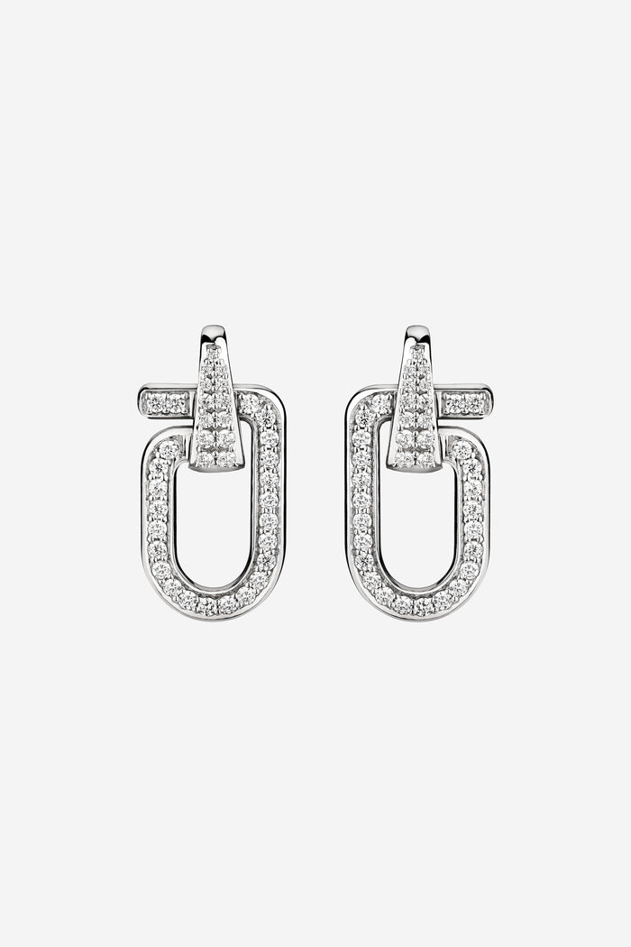 eéra Mega Reine Full Pavé Earrings PRE-ORDER