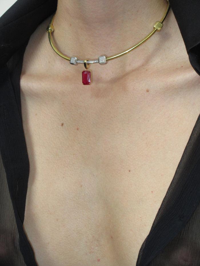 Eéra Ninety Necklace Ruby