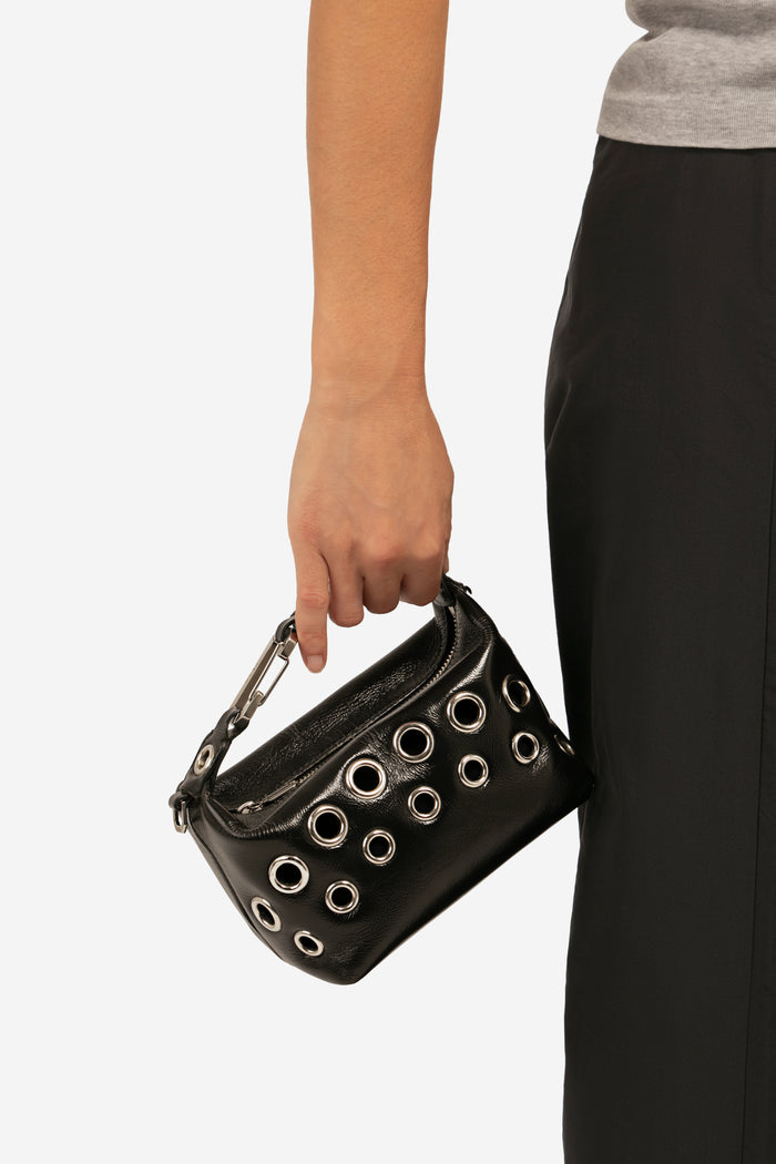 Eéra Punk Leather Moon Bag