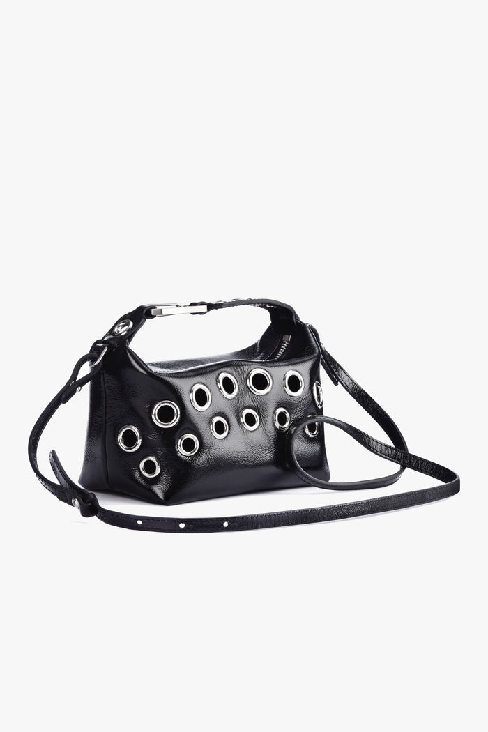 Eéra Punk Leather Moon Bag