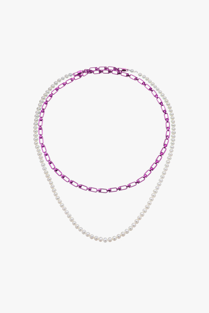 eéra Reine Double Pearl Necklace