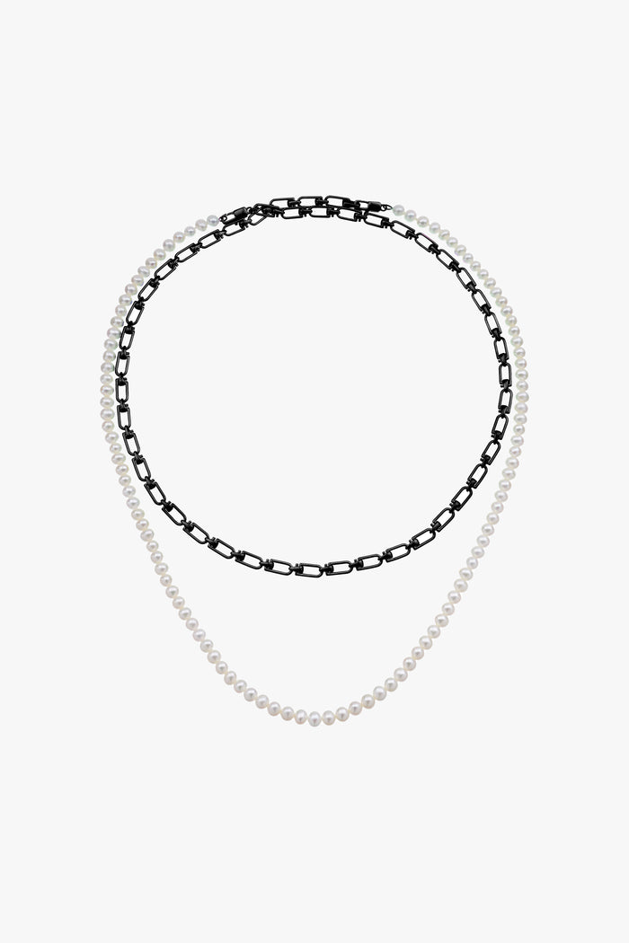 eéra Reine Double Pearl Necklace