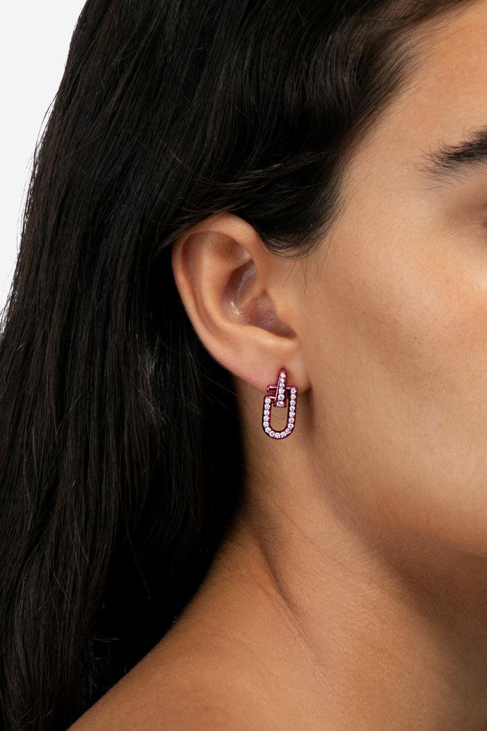 Eéra Reine Earrings Full Pavé