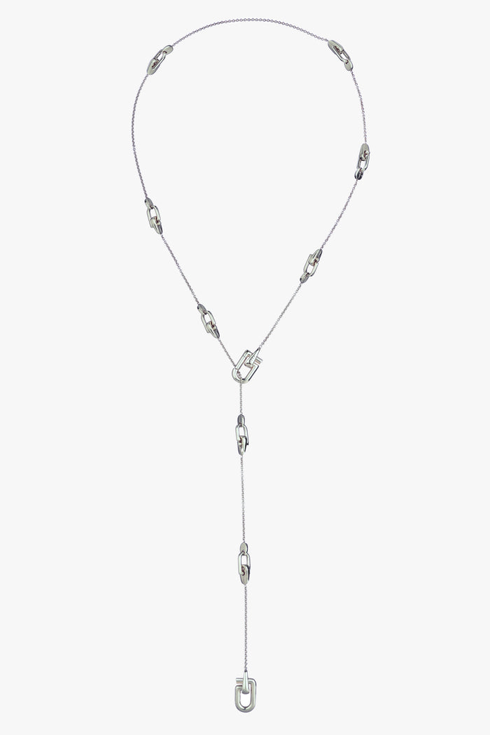 eéra Reine Link Rosary Silver New