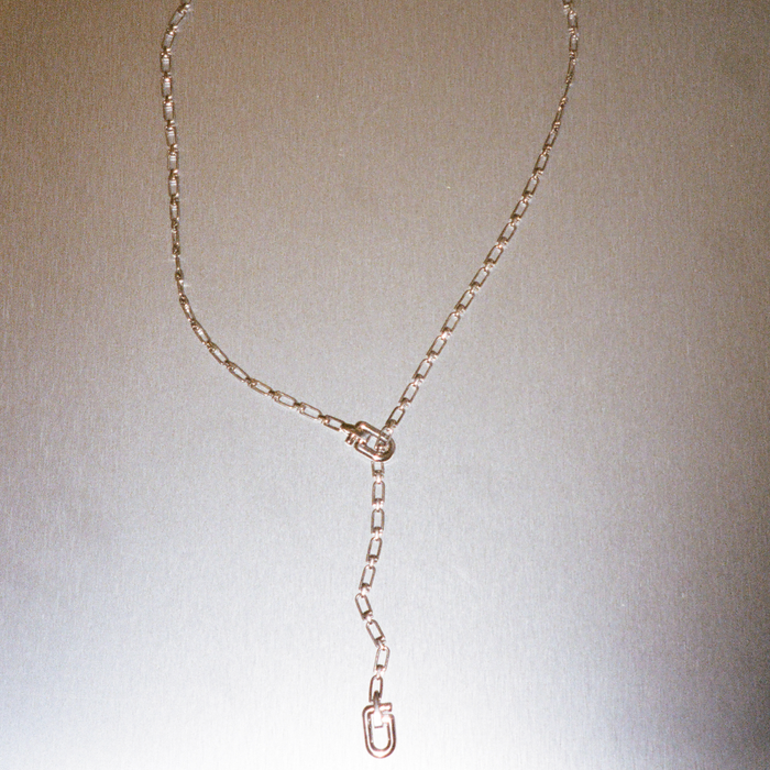 Eéra Reine Rosary Silver Necklace