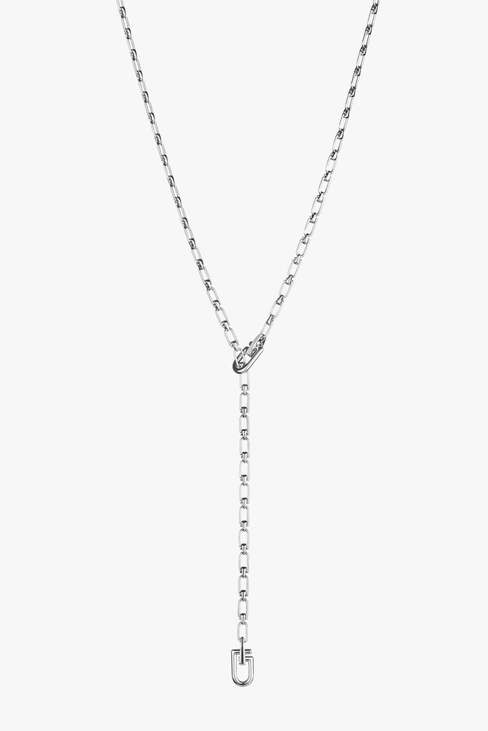 eéra Reine Rosary Silver Necklace