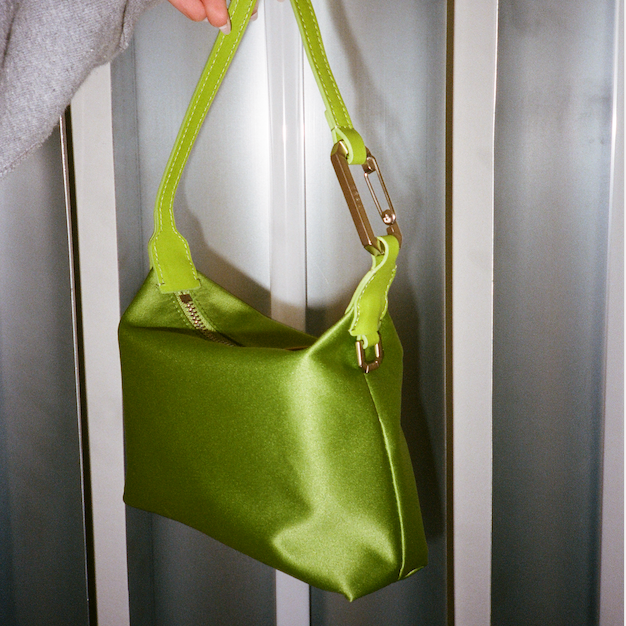 Eéra Satin Slim Moon Bag