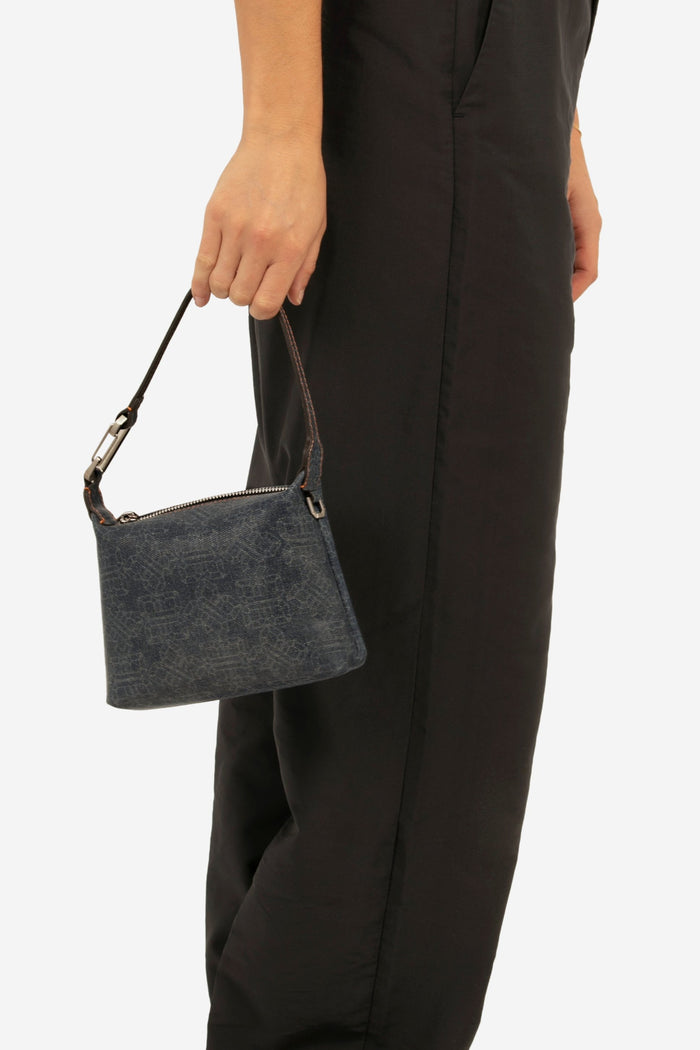 Eéra Slim Denim Stone Moon Bag