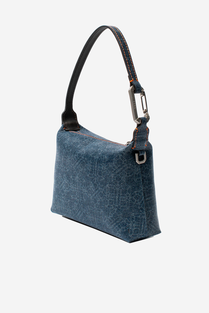 Eéra Slim Denim Stone Moon Bag