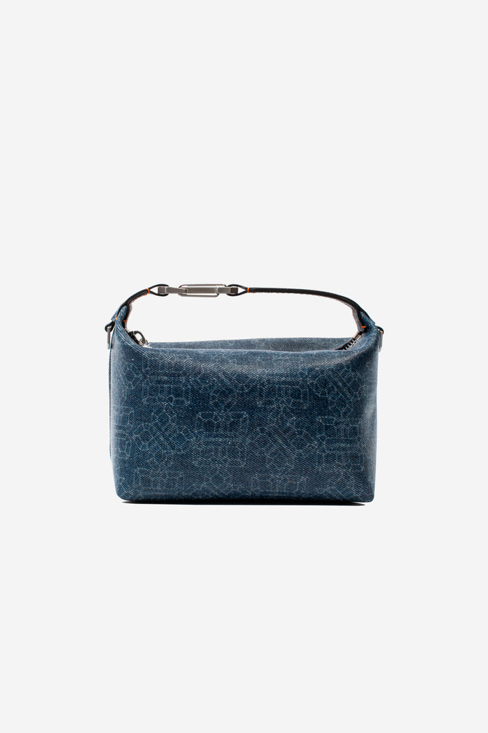 eéra Stone Denim Moon Bag