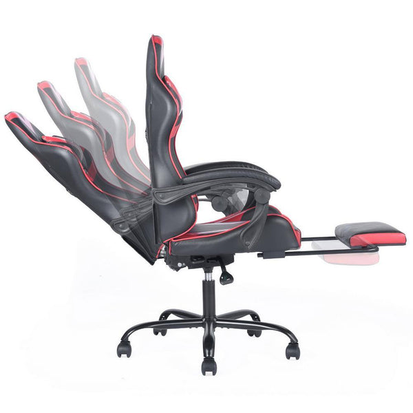 Eggree Set Of 12 Attic Black Red Ergonomic Video Gaming Chair Set Of 12 Attic Black Red Ergonomic Video Gaming Chair
