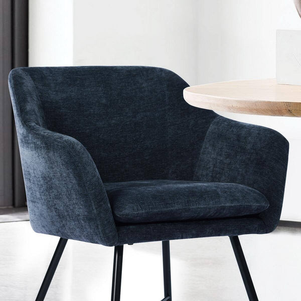 Eggree Set Of 12 Rekik Dark Blue Armchair Set Of 12 Rekik Dark Blue Armchair
