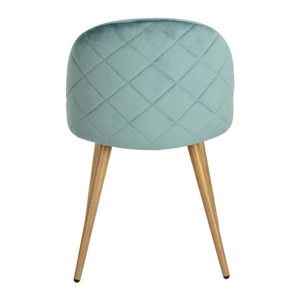 Eggree Set Of 13 Zomba Dining Chair - Velvet Aqua Set Of 13 Zomba Dining Chair - Velvet Aqua