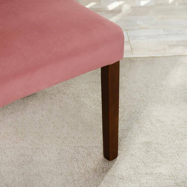 Eggree Set Of 18 Fawn Pink Velvet Upholstered Dining Chairs Set Of 18 Fawn Pink Velvet Upholstered Dining Chairs