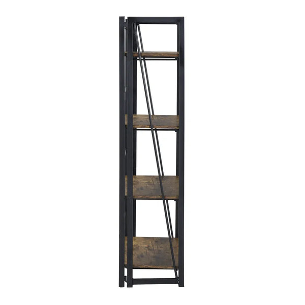 Eggree Set Of 19 Backer Shelves - Beech Mdf With Black Metal Frame Set Of 19 Backer Shelves - Beech Mdf With Black Metal Frame