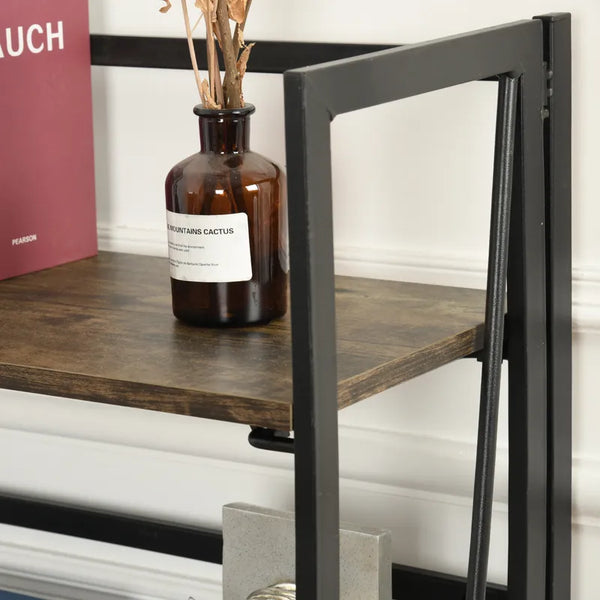 Eggree Set Of 19 Backer Shelves - Beech Mdf With Black Metal Frame Set Of 19 Backer Shelves - Beech Mdf With Black Metal Frame