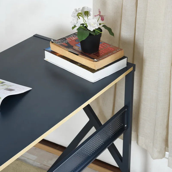 Eggree Set Of 21 L-Shaped Desk 125cm - Grey Mdf With Metal Leg Set Of 21 L-Shaped Desk 125cm - Grey Mdf With Metal Leg