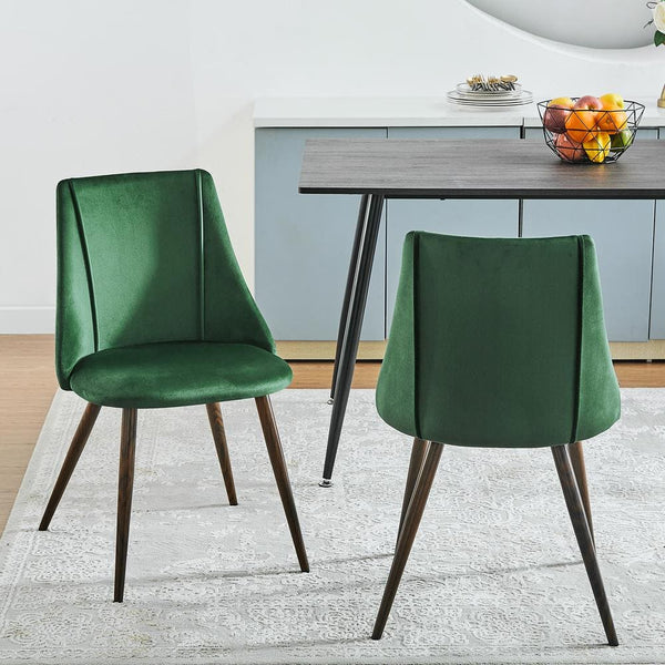 eggree Set of 22 Smeg Dining Chair - Velvet Dark Green Set of 22 Smeg Dining Chair - Velvet Dark Green eggree Set of 22 Smeg Dining Chair - Velvet Dark Green Set of 22 Smeg Dining Chair - Velvet Dark Green