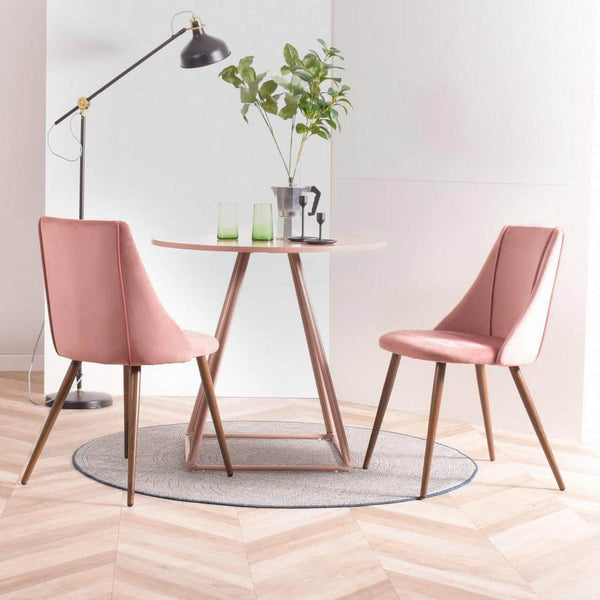 Eggree Set Of 22 Smeg Dining Chair - Velvet Rose Set Of 22 Smeg Dining Chair - Velvet Rose