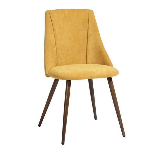 Eggree Set Of 22 Smeg Dining Chair - Velvet Yellow Set Of 22 Smeg Dining Chair - Velvet Yellow