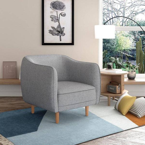 eggree Set Of 3 Cynric Dark Gray Fabric Upholstered Arm Accent Barrel Chair Set Of 3 Cynric Dark Gray Fabric Upholstered Arm Accent Barrel Chair