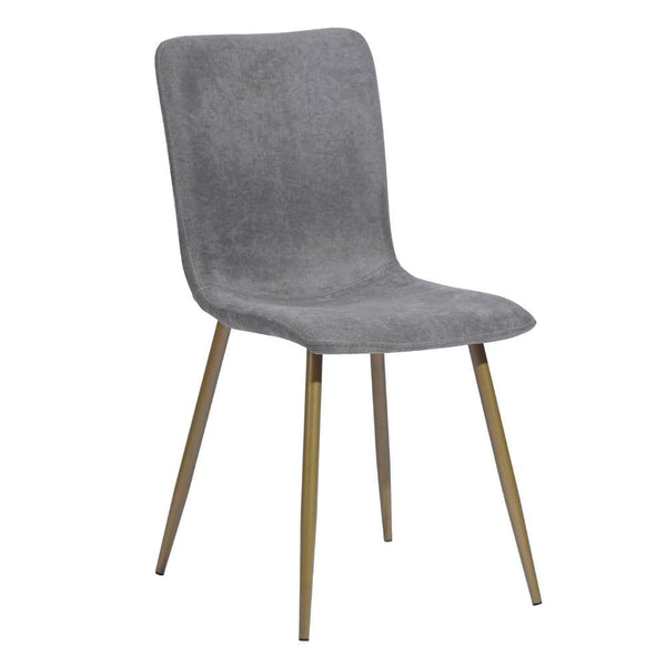 Eggree Set Of 32 SCARGILL Dining Chair - Fabric Dark Grey With Golden Metal Leg Set Of 32 SCARGILL Dining Chair - Fabric Dark Grey With Golden Metal Leg