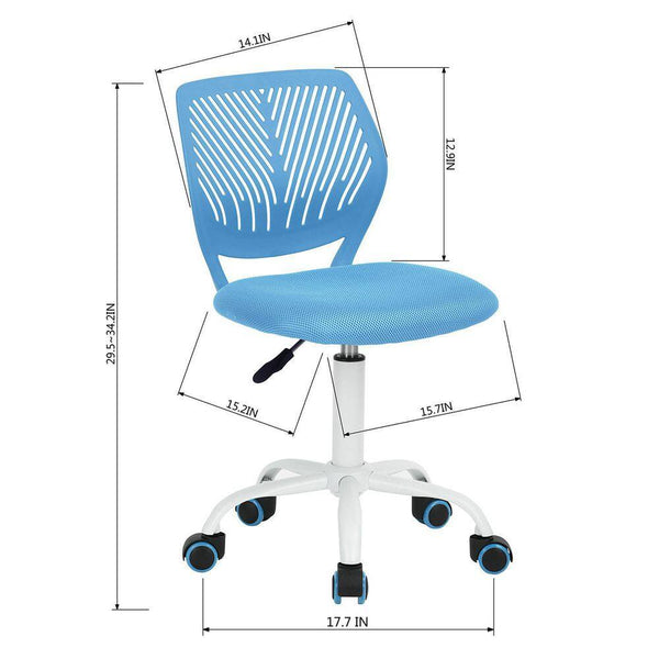 Eggree Set Of 39 Carnation Blue Middle Back Mesh Seat Swivel Task Chair With Adjustable Height Set Of 39 Carnation Blue Middle Back Mesh Seat Swivel Task Chair With Adjustable Height