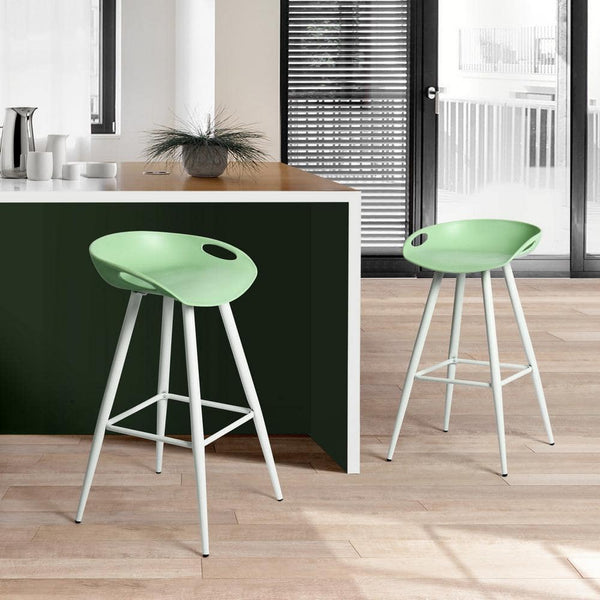 eggree Set of 50 27.6 in. Lime Green Low Back Metal Legs Bar Height Bar Stools with PP Seat Set of 50 27.6 in. Lime Green Low Back Metal Legs Bar Height Bar Stools with PP Seat eggree Set of 50 27.6 in. Lime Green Low Back Metal Legs Bar Height Bar Stools with PP Seat Set of 50 27.6 in. Lime Green Low Back Metal Legs Bar Height Bar Stools with PP Seat