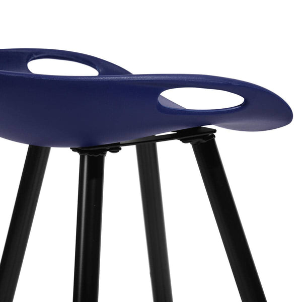 Eggree Set Of 50 Fiyan 24 In. Navy Backless Counter Stool With Plastic Seat Set Of 50 Fiyan 24 In. Navy Backless Counter Stool With Plastic Seat