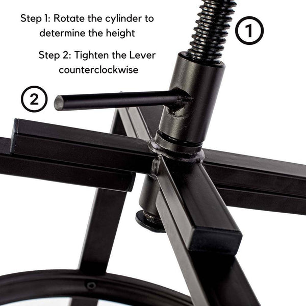 Eggree Set Of 70 AMAT 24-29 In. Adjustable Height Walnut Backless Metal Frame Industial Counter And Bar Stool Set Of 70 AMAT 24-29 In. Adjustable Height Walnut Backless Metal Frame Industial Counter And Bar Stool