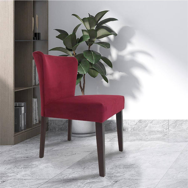 eggree Set of 8 Cambodia Merlot Upholstered Solid Wood Dining Chair Set of 8 Cambodia Merlot Upholstered Solid Wood Dining Chair