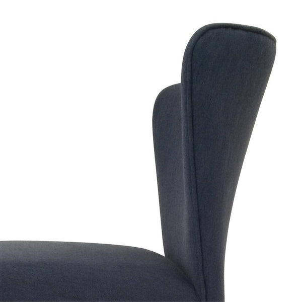 Eggree Set Of 8 Cambodia Navy Upholstered Solid Wood Dining Chair Set Of 8 Cambodia Navy Upholstered Solid Wood Dining Chair