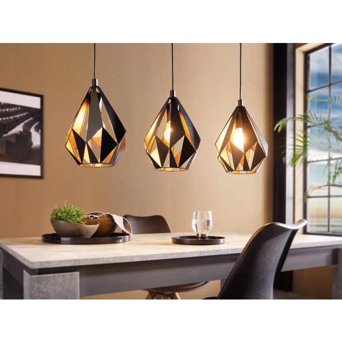 Eglo CARLTON 3 Pendant Light