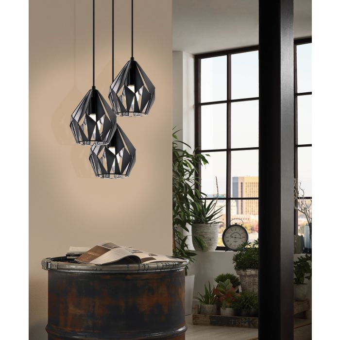 Eglo CARLTON 3 Pendant Light