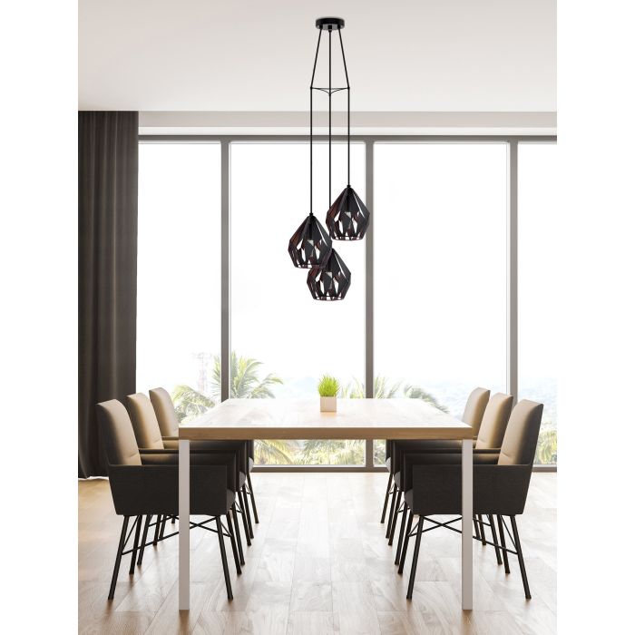 Eglo CARLTON 3 Pendant Light