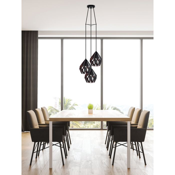 Eglo CARLTON 3 Pendant Light