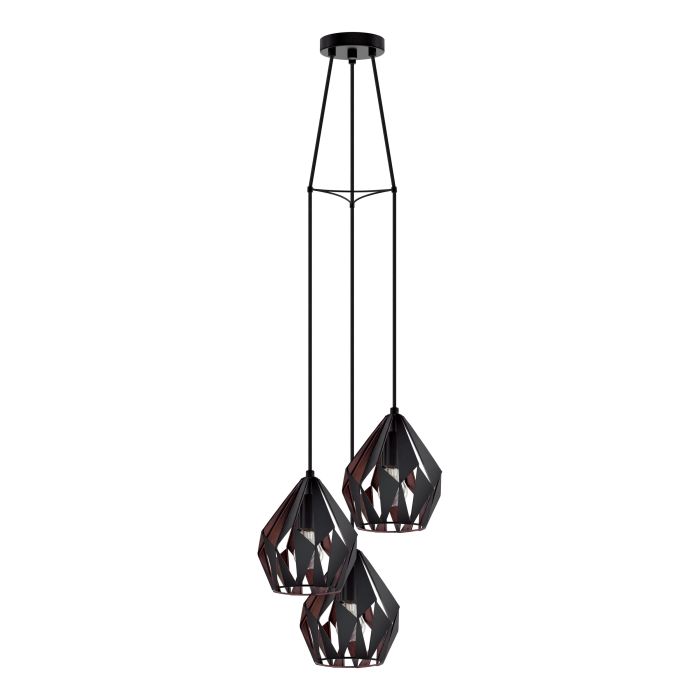 eglo CARLTON 3 pendant light