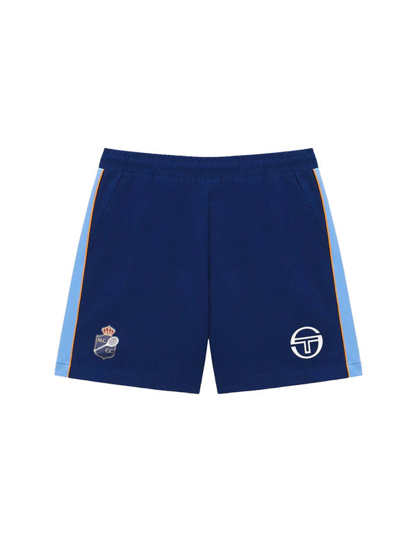 egonlab x sergio tacchini Advantage Staff Shorts- Navy