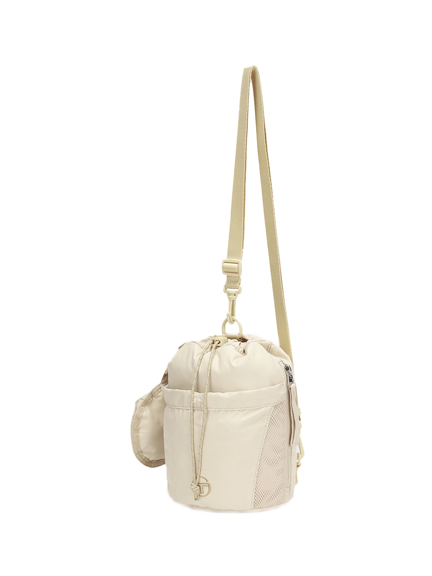Egonlab X Sergio Tacchini Air-Fit Mini Cross Bag- Beige/ Beige