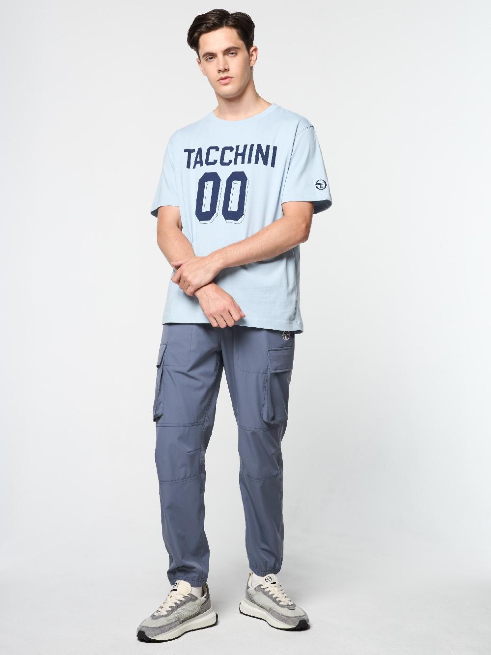 Egonlab X Sergio Tacchini Amore T-Shirt- Celestial Blue