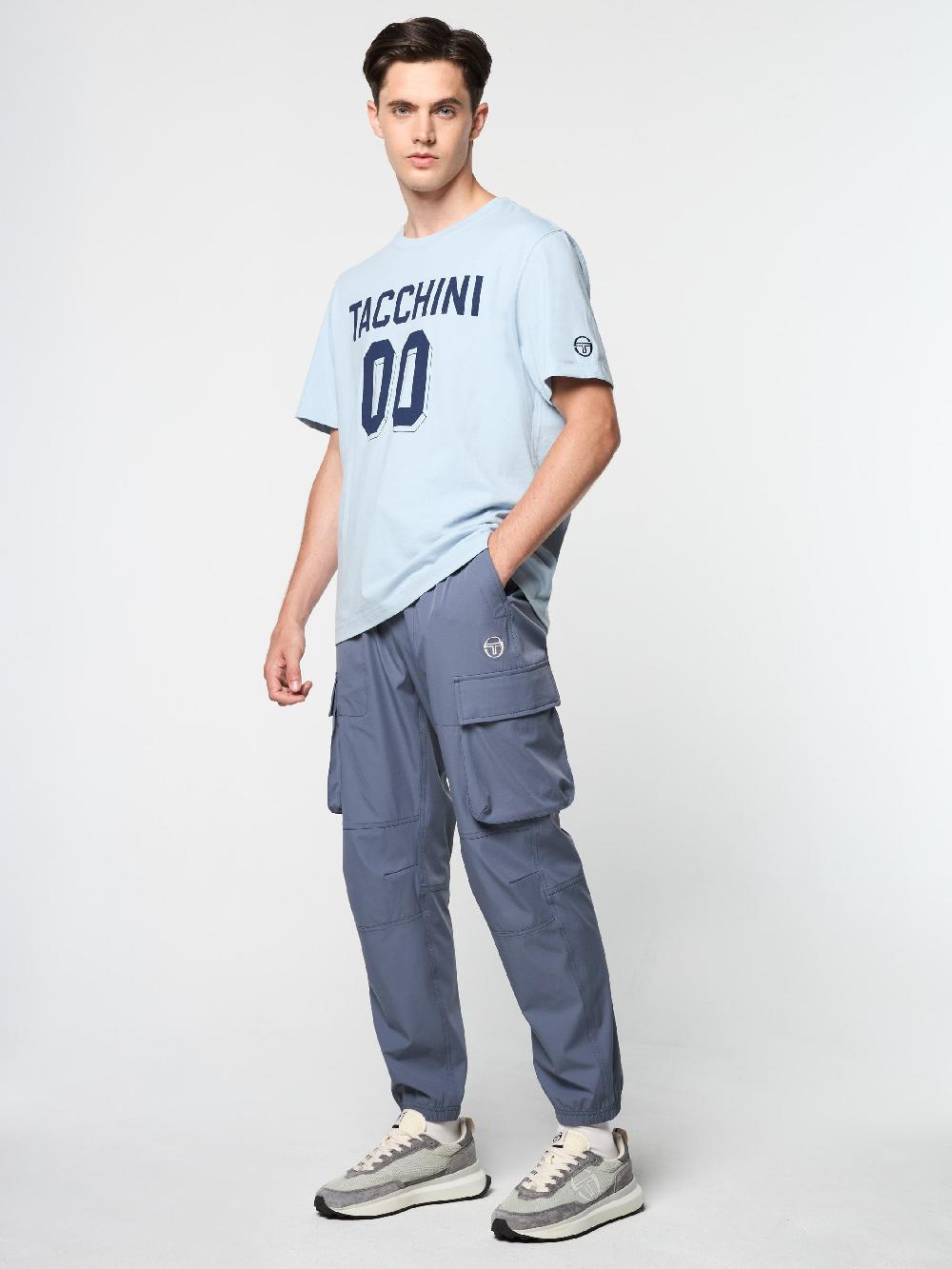 Egonlab X Sergio Tacchini Amore T-Shirt- Celestial Blue