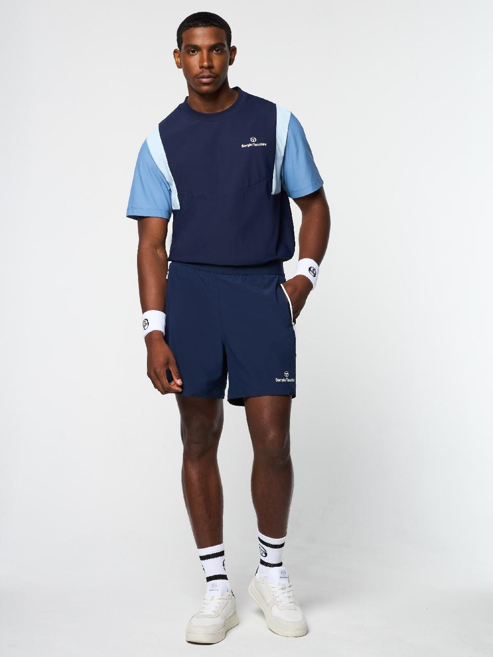 Egonlab X Sergio Tacchini Angola Short- Maritime Blue