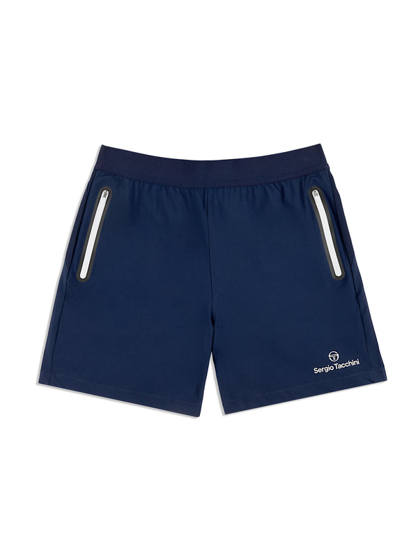 egonlab x sergio tacchini Angola Short- Maritime Blue