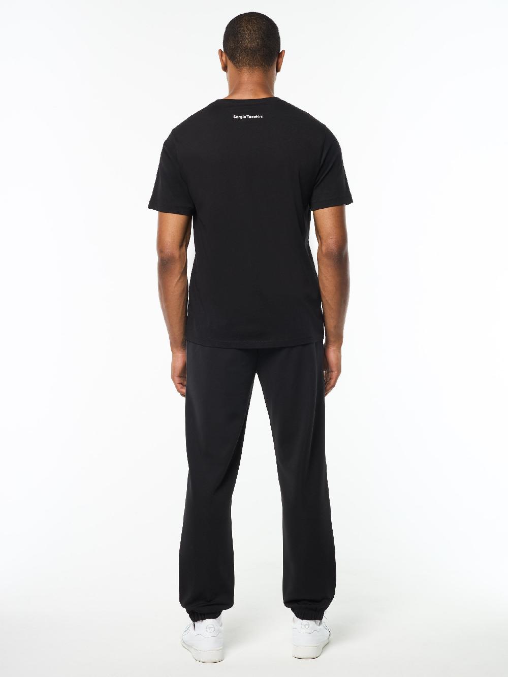 Egonlab X Sergio Tacchini Arbitro T-Shirt- Black Beauty