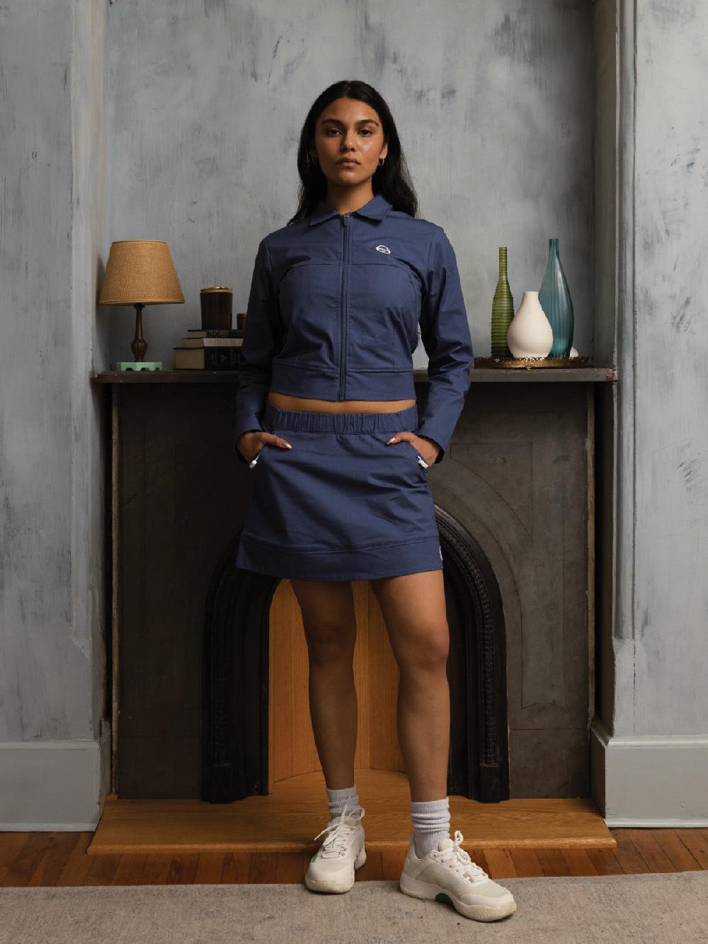 Egonlab X Sergio Tacchini Aria Track Jacket- Blue Indigo