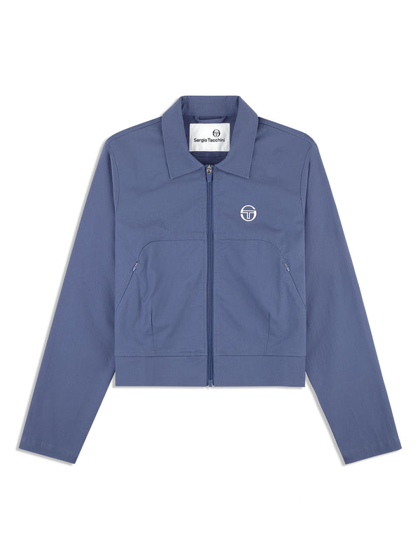 egonlab x sergio tacchini Aria Track Jacket- Blue Indigo