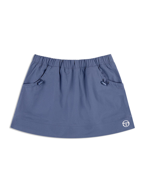 egonlab x sergio tacchini Aria Track Skirt- Blue Indigo