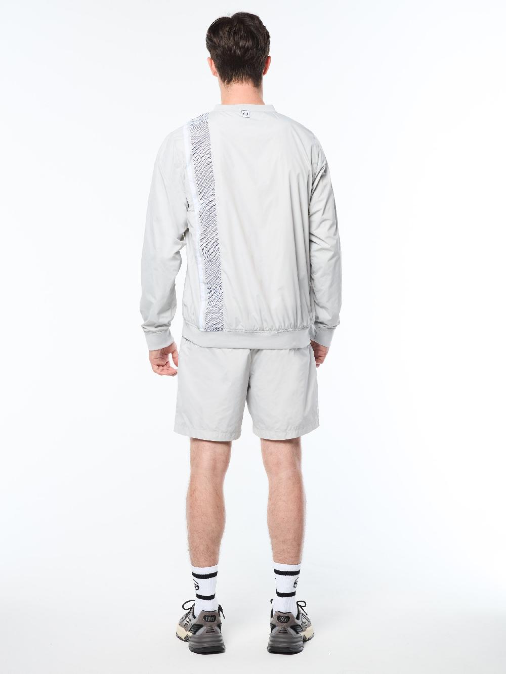 Egonlab X Sergio Tacchini Attivo Damarindo Crewneck- Quiet Shade