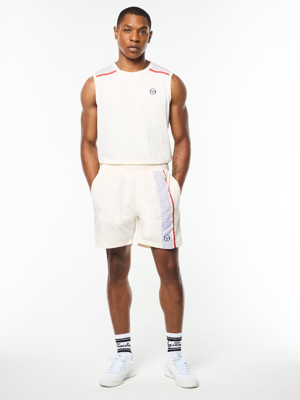 Egonlab X Sergio Tacchini Attivo Damarindo Short- Gardenia