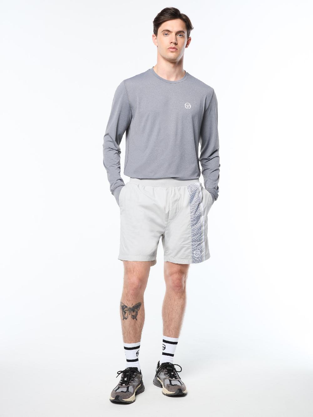 Egonlab X Sergio Tacchini Attivo Damarindo Short- Quiet Shade